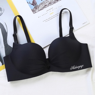 Áo Lót 3/4 Cup Nâng Ngực Không Gọng Mềm Mại Thoải Mái Hình Tai Mèo Dễ Thương 32-38AB Dành Cho Bạn Nữ