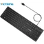 nh Với Có Thể Gập Lại Đứng, Bàn Phím Chiclet Cho Windows 7/8/10/Vista/Macbook/Máy Tính Xách Tay/Máy Tính Để Bàn -Màu Đen