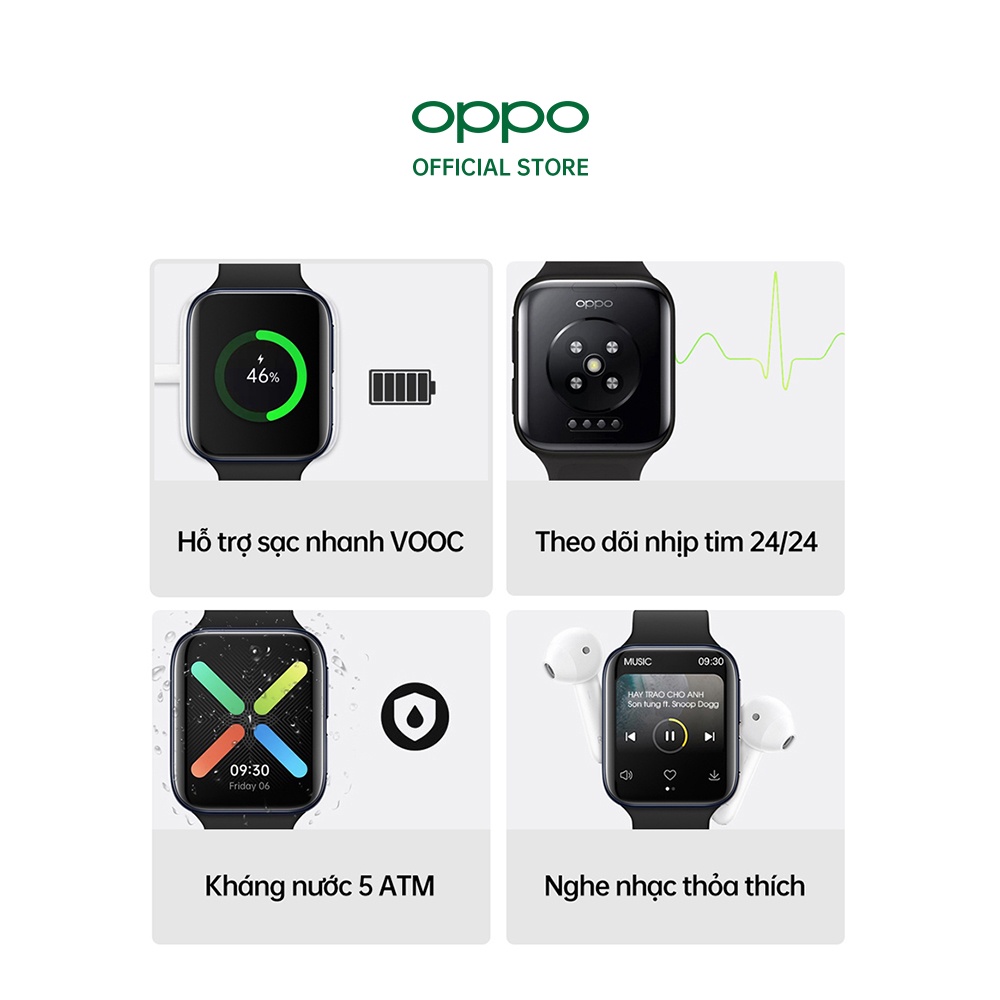 Đồng hồ OPPO Watch 46mm- Hàng Chính Hãng | BigBuy360 - bigbuy360.vn