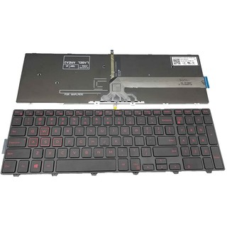 Bàn phím Laptop tương thích thay thế cho Dell Inspiron 15-5577 15-5576 7559 7557 P57F keyboard LED Đỏ
