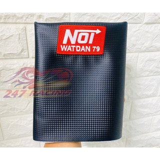 Da yên Carbon chữ Thái NOI gắn mọi loại xe máy