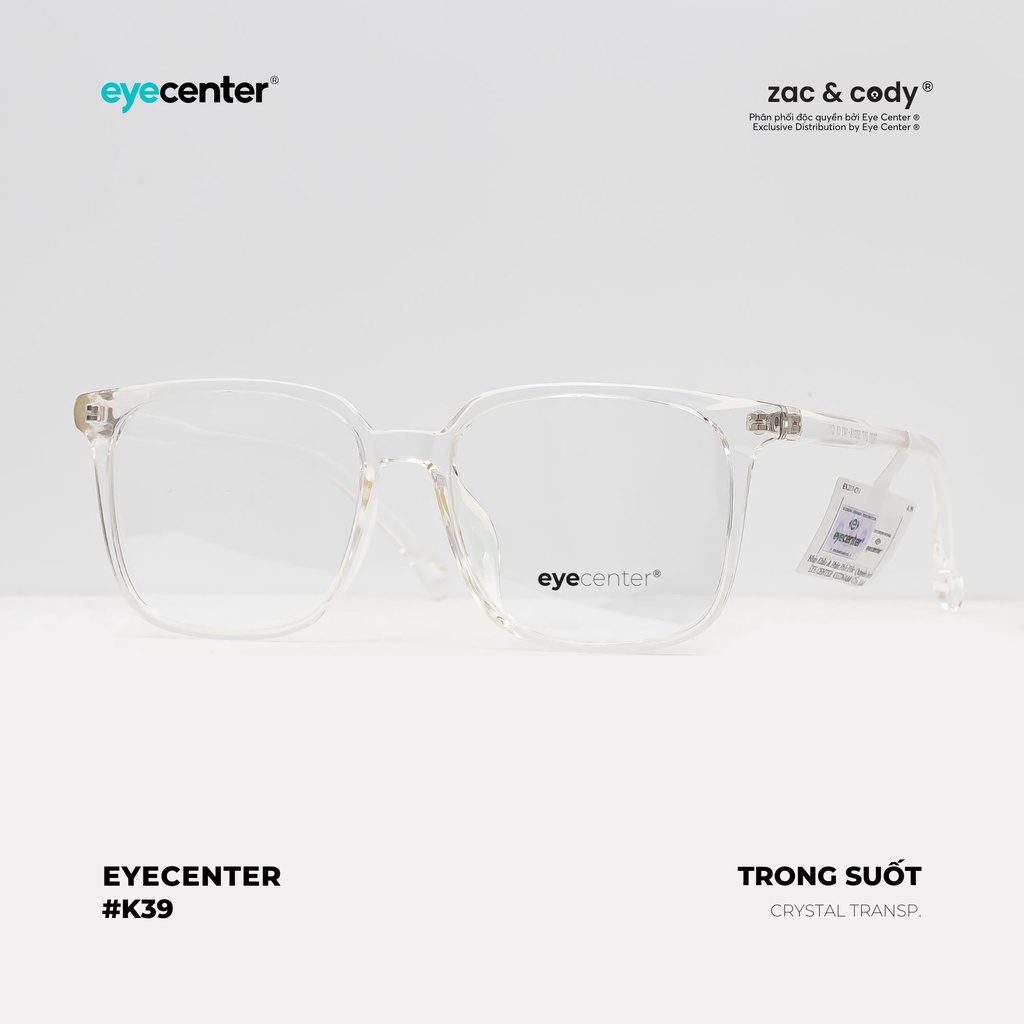 Ảnh Gọng kính cận nam nữ K39S chính hãng EYECENTER nhựa siêu nhẹ nhập khẩu by Eye Center Vietnam 4