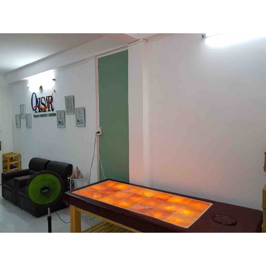 Viên đá muối 5cm (loại thẳng) kích thước 5x20x20 dùng cho spa ,hộp massage và giường đá muối | BigBuy360 - bigbuy360.vn