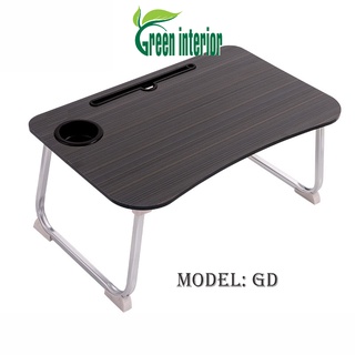 Bàn học làm việc gấp gọn Green interior có khe cắm ipad GDK