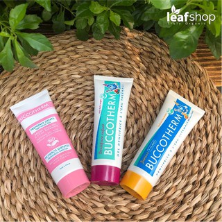 Kem đánh răng hữu cơ Buccotherm 50ml cho bé mới mọc răng, trên 3 và từ 7-12 tuổi