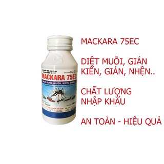 Thuốc diệt muỗi y tế Mackara 75ec diệt tận gốc muỗi kiến gián