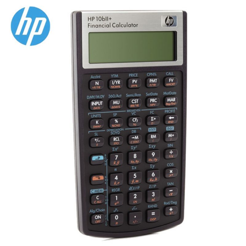 HP 10BII ファイナンシャル電卓【ケース付】 金融電卓10bⅡ