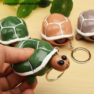 Móc Khóa Hình Chú Rùa Bóp Để Giảm Căng Thẳng