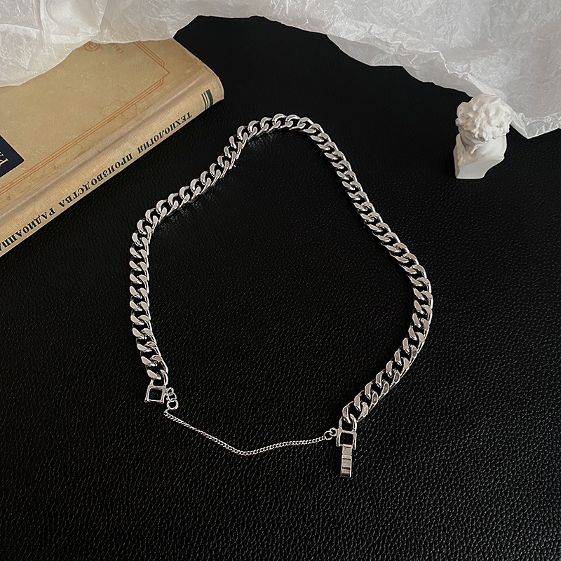 Dây Chuyền Vòng Cổ Nam Nữ Chuỗi Trơn Cuban Chain Xích Basic Thời Trang Ngầu Hiphop Titan Đẹp Không Gỉ - Horizon