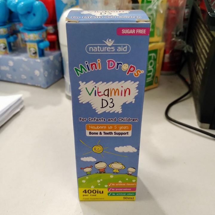 Vitamin D3 mini Drops 50ml Shopee Việt Nam
