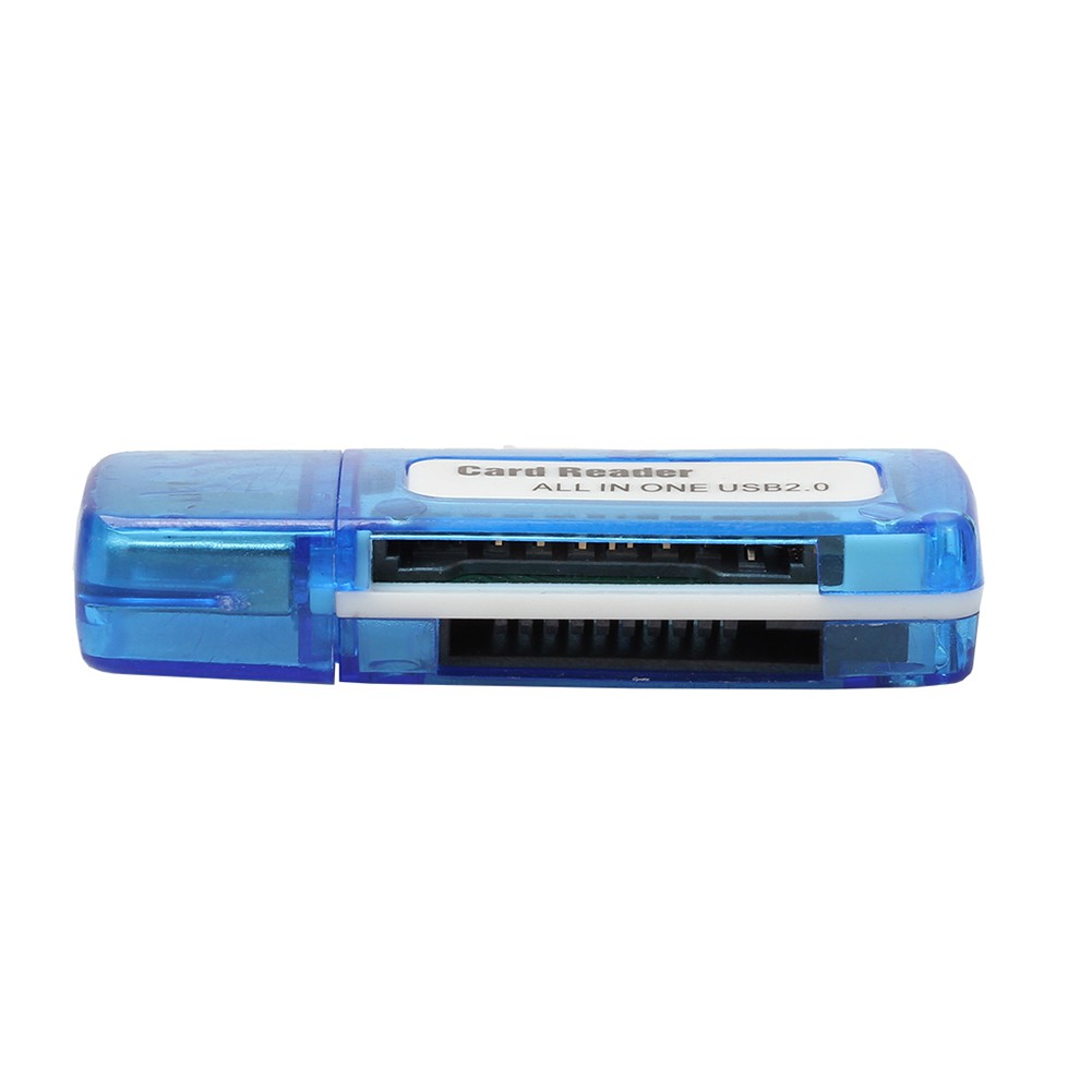 Đầu đọc thẻ USB 2.0 thiết kế 4 trong 1 cho thẻ M2 SD SDHC DV Micro SD TF