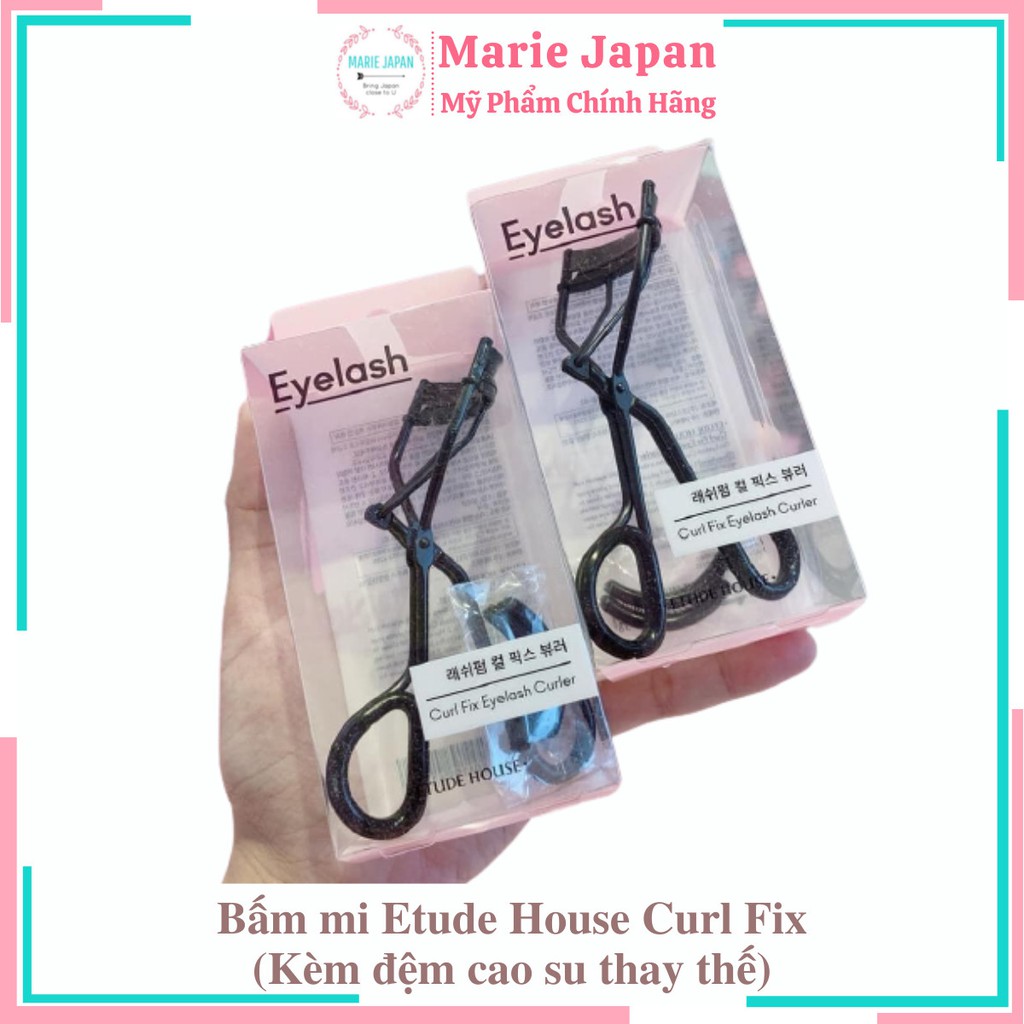 Kẹp bấm cong mi Etude House Lash Perm Curl Fix Eyelash Curler Shopee