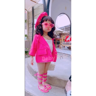 Sẵn Sandal Chiến Binh Dép Quai Hậu Dây Cột Cho Bé Gái K100