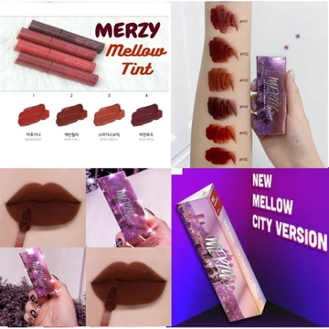 [HOT NEW] Son Kem Lì, Siêu Mịn Merzy Bite The Beat Mellow Tint 💄