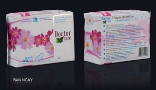 Băng vệ sinh thảo dược Docter care ( siêu thấm, chống tràn ngược)
