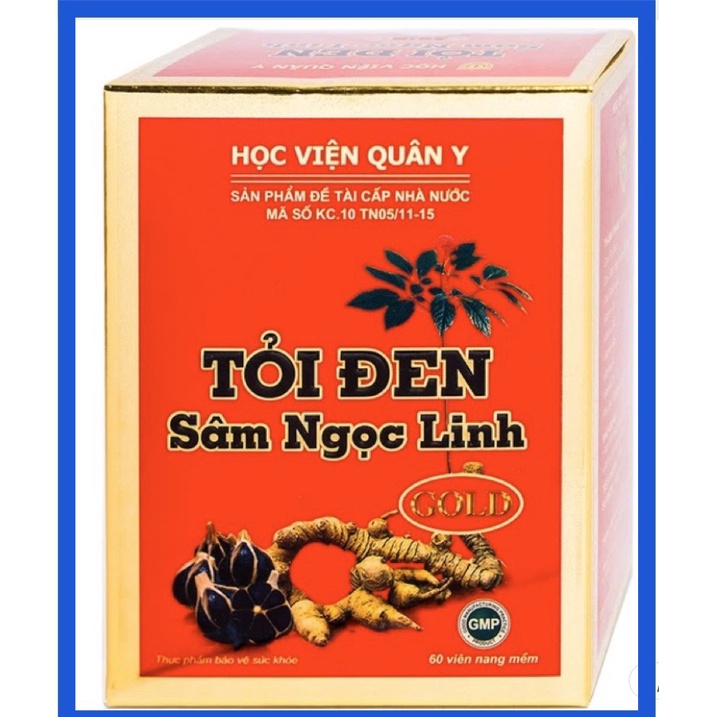 TỎI ĐEN SÂM NGỌC LINH - BỒI BỔ , TĂNG CƯỜNG ĐỀ KHÁNG - HỘP 60 VIÊN ...