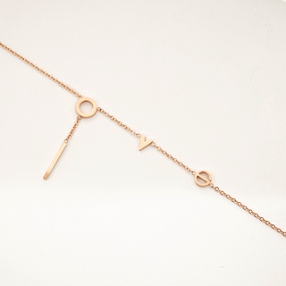 Lắc chân LAMY Love You Forever Anklet Rose Gold 9003