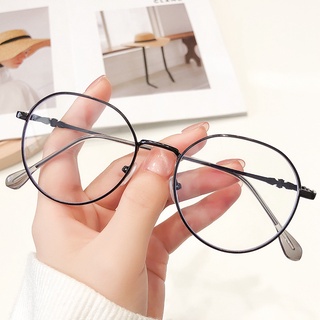Kính mắt cận nam nữ mắt tròn cao cấp đa dạng màu sắc phong cách thời trang Hàn Quốc HANASO 077