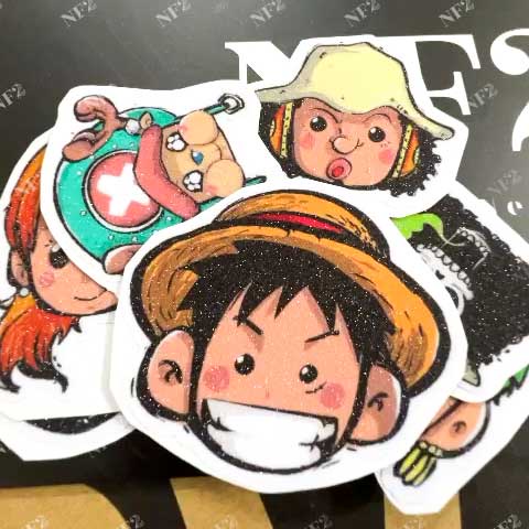 ONE PIECE - Decal Sticker Miếng Dán Trang Trí NF2