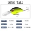 Mồi Câu Cá Giả Bằng Nhựa Cứng 10cm / 13.6g