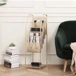 Kệ Để Sách Báo Tạp Chí 5 Tầng Cao Cấp – Giá Trưng Bày Đa Năng Bằng Kim Loại, Kệ Decor Phòng Khách Hiện Đại — ảnh 6