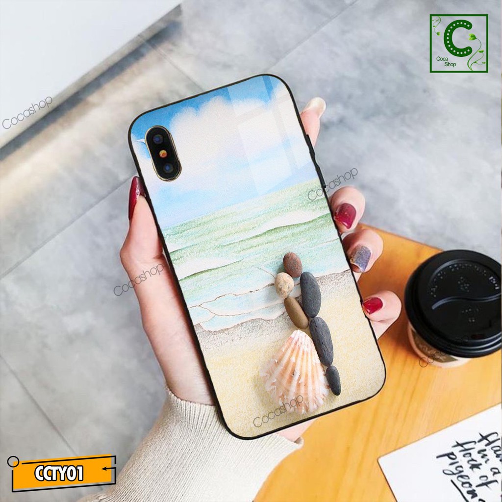 Ốp iphone in hình cực đẹp siêu bền - Cặp đôi lãng mạn bên bờ biển - 6/6plus/6s/6splus/7/7plus/8/8plus/x/xr/xs/11