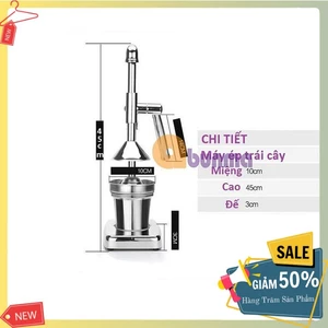 Máy ép cam Inox, Dung cụ trái cây, máy ép cam bằng tay
