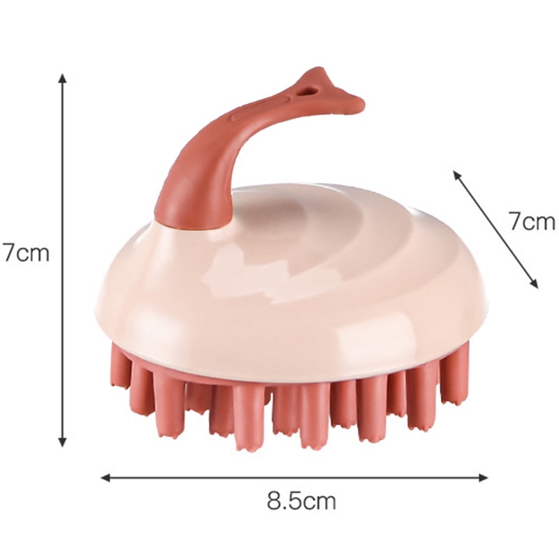 Lược Silicone SEVICH  Chải Tóc Mát Xa Da Đầu Tiện Dụng