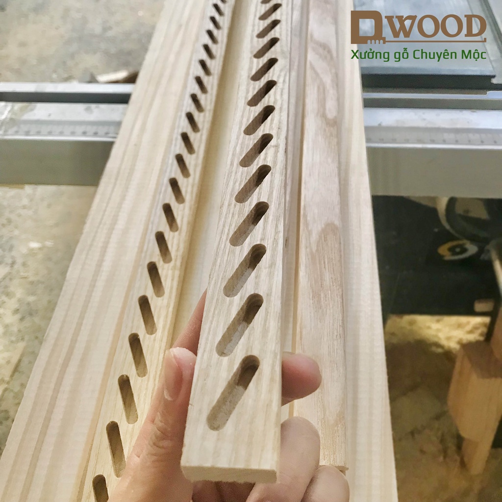 Ảnh 1 Cặp Rãnh Cửa Chớp Dwood Gỗ Ash Làm Cửa Chớp, Cửa Lá Sách 2