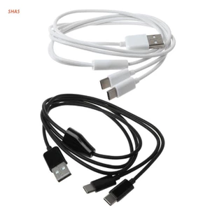 Dây Cáp Sạc Dữ Liệu Chia Chữ Y USB 2.0 Type A Male Sang Dual Type C
