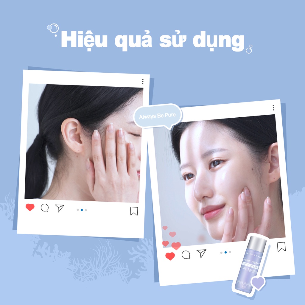 Ảnh Tinh chất dưỡng da chuyên sâu dạng nước Always Be Pure Marine Therapy Spot Clear Vital Essence 30ml 3