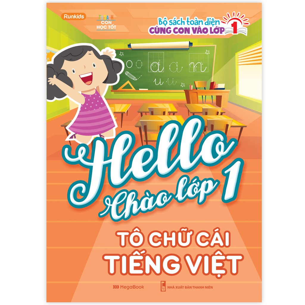 Sách Hello Chào lớp 1 – Tô chữ cái tiếng Việt - MGB | Shopee Việt Nam