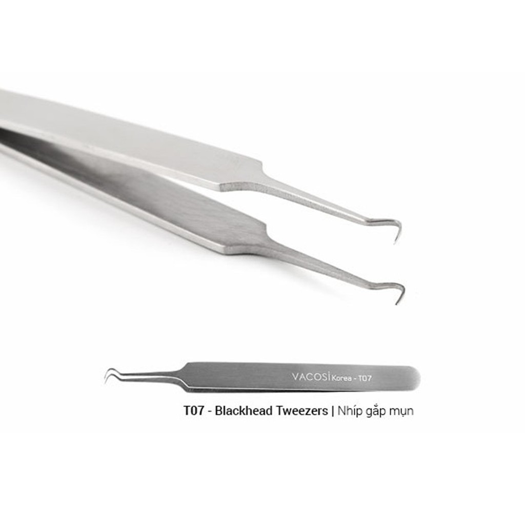 Ảnh Nhíp Gắp Mụn Vacosi Blackhead Tweezers - T07 3