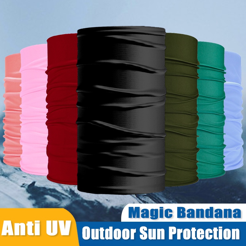 Khăn ống chống tia uv màu đen phong cách cổ điển