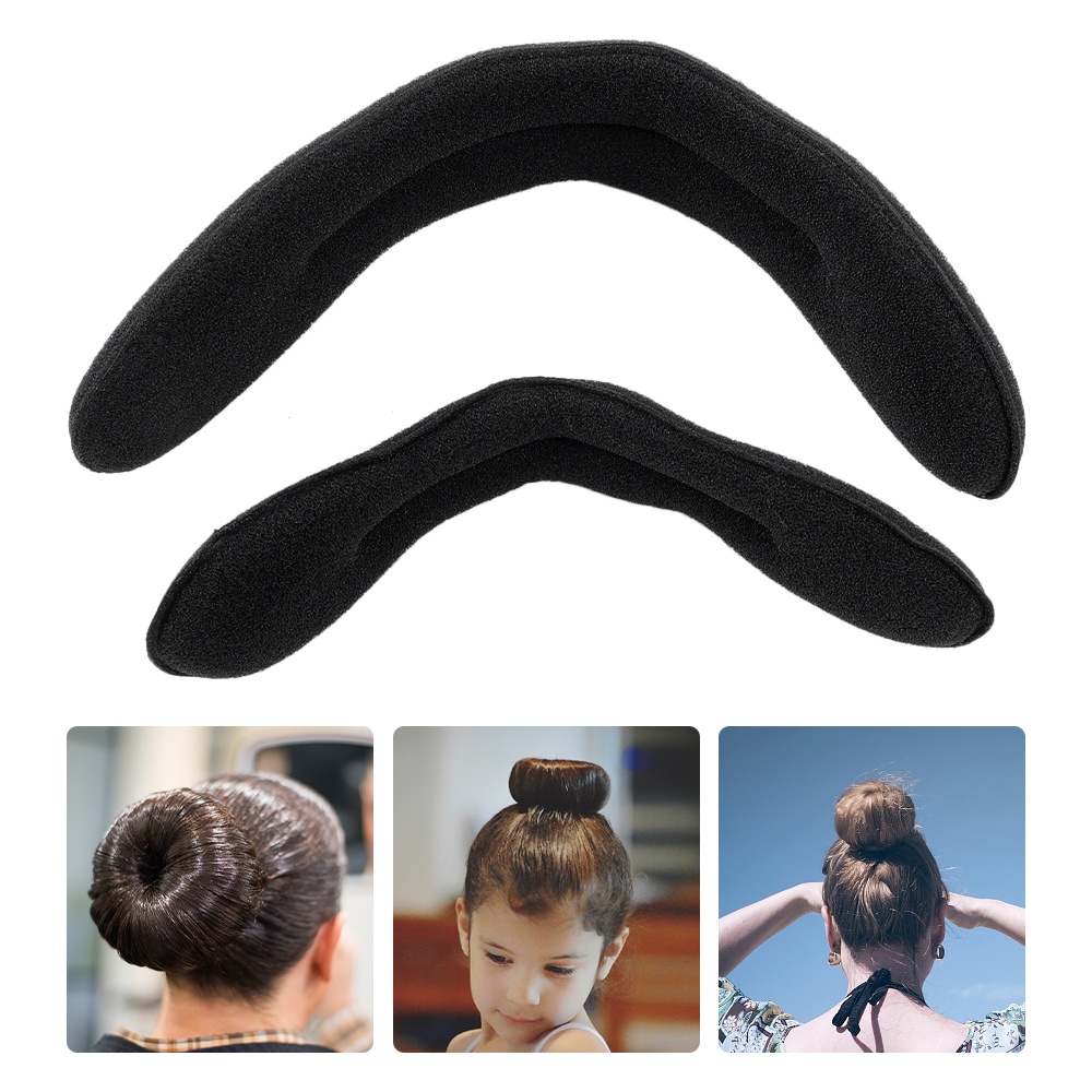 Dụng Cụ Búi Tóc Bằng Xốp Thiết Kế Đơn Giản Thời Trang Cho Nữ