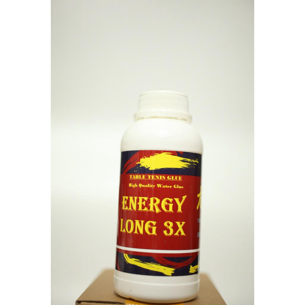 Keo dán mặt vợt Energy long 3x dung tích lớn kèm mút xốp và kẹp mút (sử dụng dán mặt vợt)