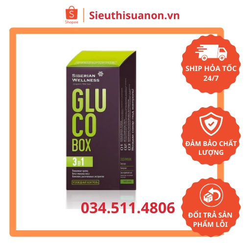 [ Gluco box tương trợ tiểu đường ] Hộp GLUCO / làm chủ đường - Bộ hộp ...