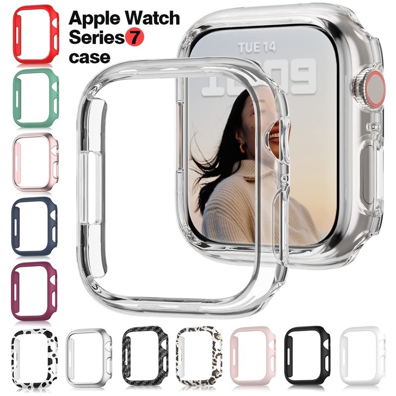 Vỏ rỗng cho Apple Watch S11 Case Ultra 3 2 49mm Series 11 10 46MM 45 41mm 44mm 40 42mm 38mm PC Bảo vệ cản cho iWatch 8 7 SE3 6 5 4 3