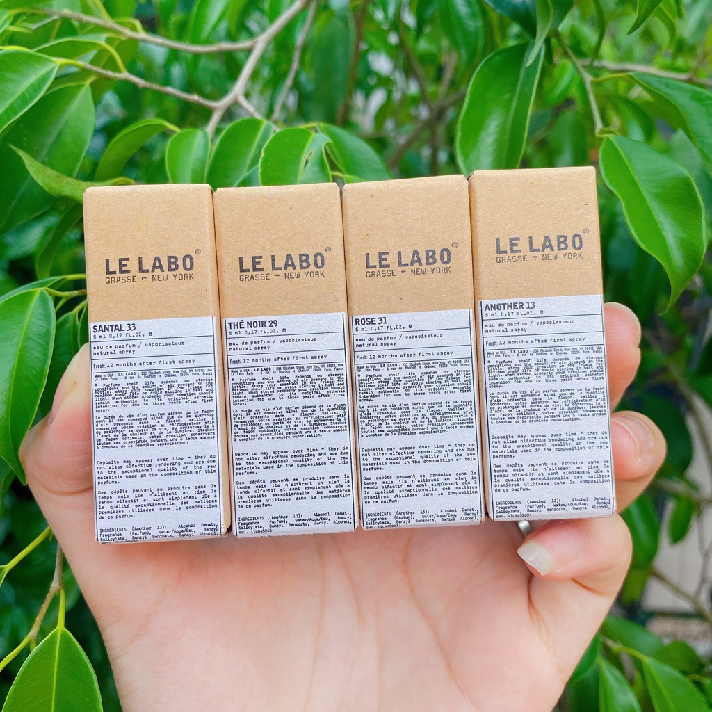 [MINI - REAL] Nước hoa Le Labo/LeLabo 5ML cực thơm, Hàng Hiếm Chính Hãng