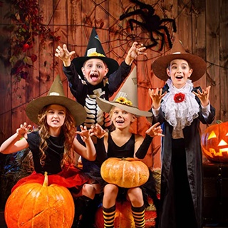 Ele Bù nhìn Mũ Scarecrow Trang Phục Phụ Kiện Hoa Hướng Dương Phù Thủy Mũ Người Lớn Nam Nữ Trẻ Em Cho Cosplay Dự Tiệc Halloween Chi Phí