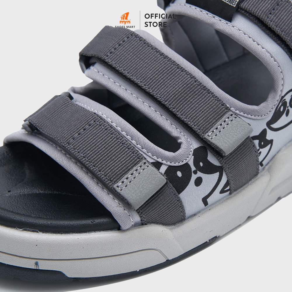 Sandal ZX Unisex Meta 3121 Raccoon Grey quai sau tháo rời