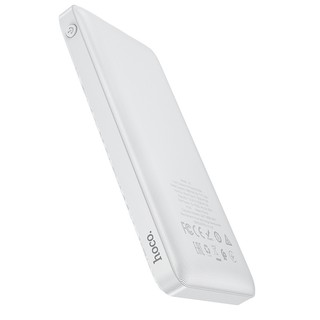 Sạc Dự Phòng Hoco J72 Easy travel 10000mAh 2 cổng Input/Output max 2A (Đen)