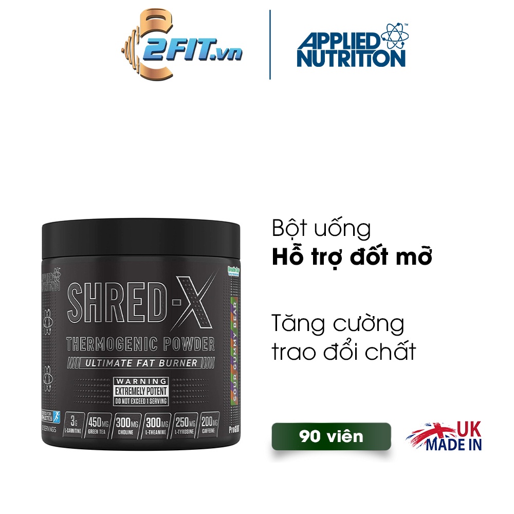The Most Powerful Fatburner Is Here SHRED X POWDER 300G ?3G, 43 OFF