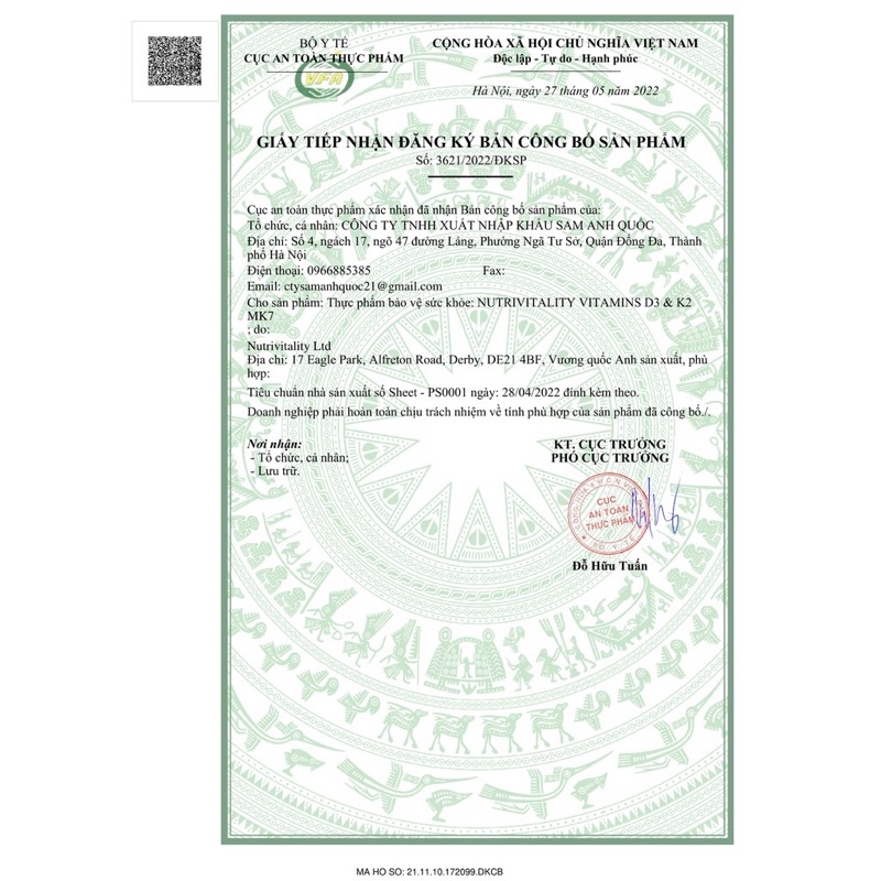 Vitamin D3 K2 MK7 nutrivitality Anh Quốc quốc dạng giọt, tăng chiều cao cho trẻ sơ sinh và cho bé