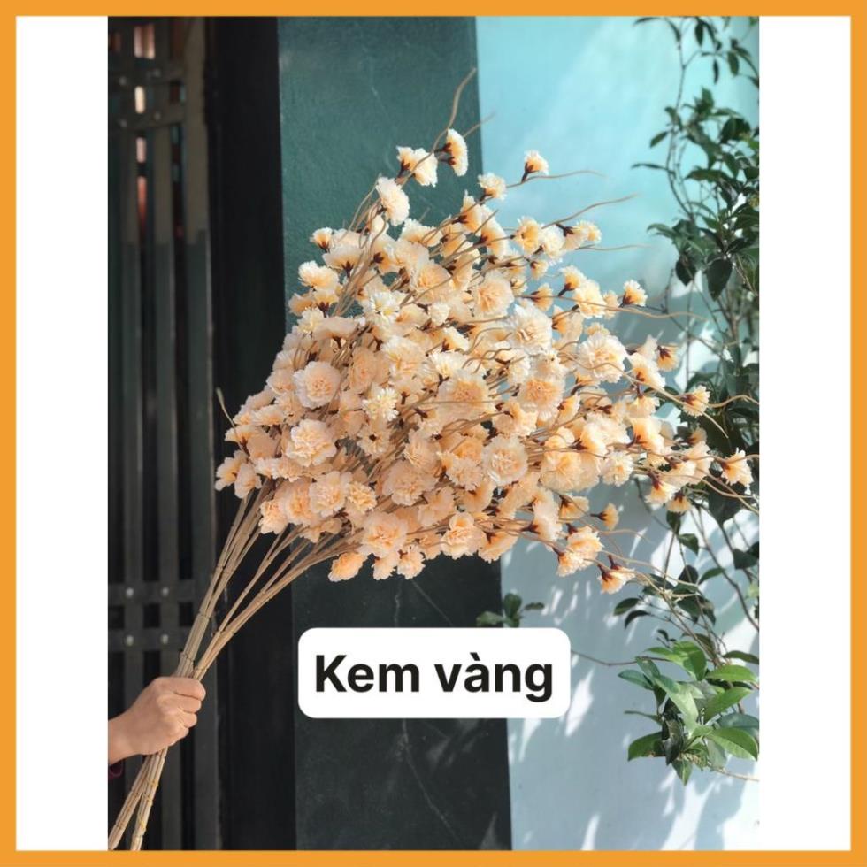 Anh Đào Râu, hoa leo giả vải lụa cao cấp decor trang trí nhà cửa ...
