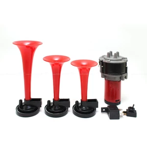 Kèn Hơi 3 Loa KPLUS K203 12V (Rơ Le Và Mô Tơ)