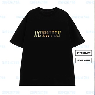 Áo thun INFINITEE Fni0655, Thun 100% Cotton - form rộng Unisex.
