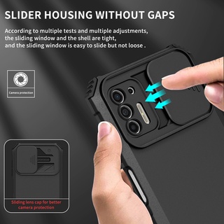 Ốp Điện Thoại Siêu Mỏng Chống Sốc Có Thanh Trượt Bảo Vệ Camera Cho Motorola Moto G Stylus 2021 5G