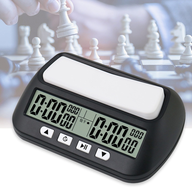 Professional Chesses Clock Compacts Digital Watch Count Up Down Timer Board Game