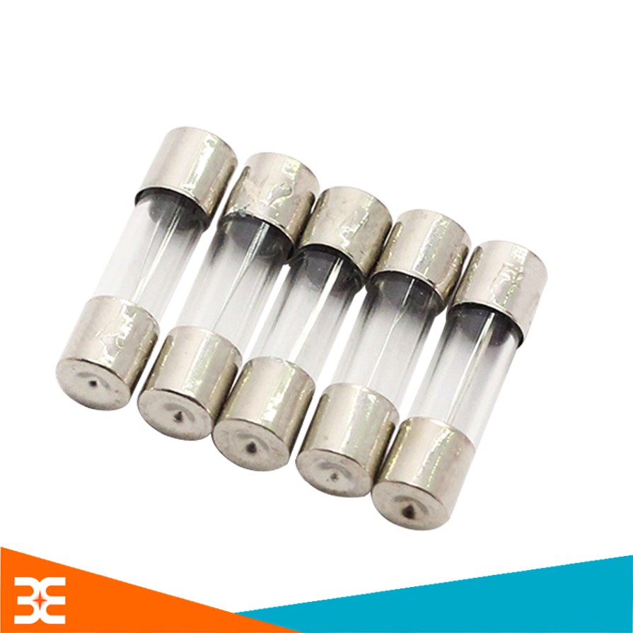 Cầu chì thủy tinh, cầu chì ống 5x20mm 250V đủ loại từ 0.5A đến 30A